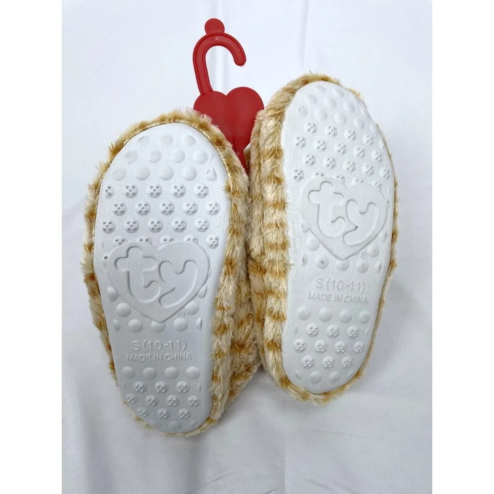 TY Beanie Boos Cat Tabitha Slippers Girl Child Size Small 10-11
